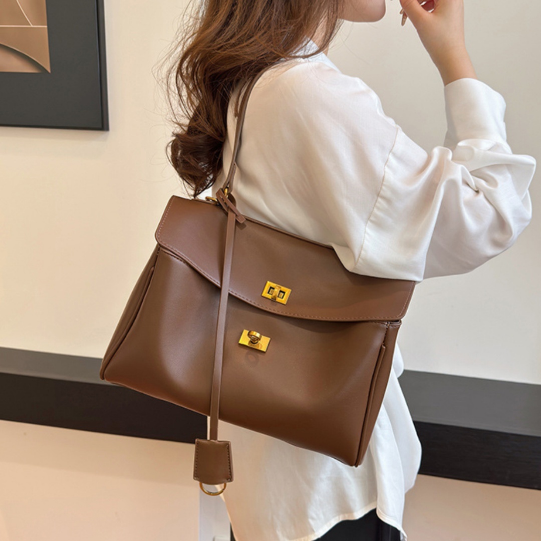 Women Hand Bags For Office - Tas Selempang Kulit Lembut Korea Minimalis