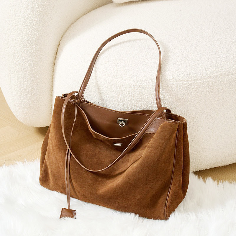 Women Bags On Sale - Tas Tote Kulit Sapi Matte Lapisan