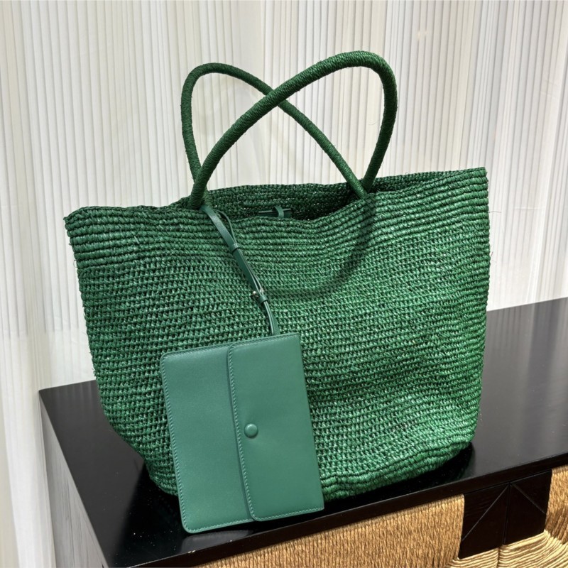 Tas Tote Raffia Alami Buatan T - Women'S Raffia Bags ulasan dan harga