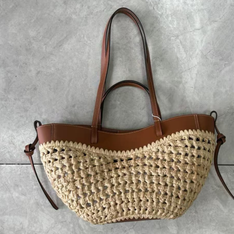 Tas Pantai Tenun Berongga Berm - Women Bags On Sale ulasan dan harga