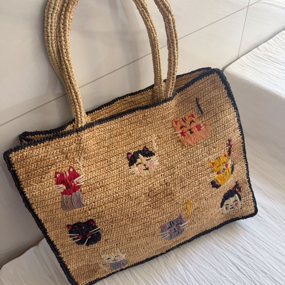 Tas Selempang Anyaman Rafia Ba - Women'S Raffia Bags ulasan dan harga
