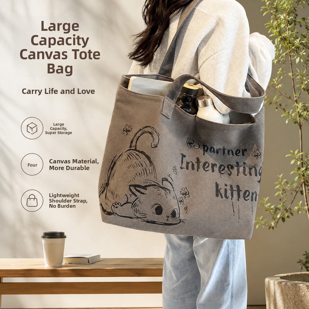 Tas Tote Kanvas Berkapasitas B - Women Bags 2026 Trends ulasan dan harga