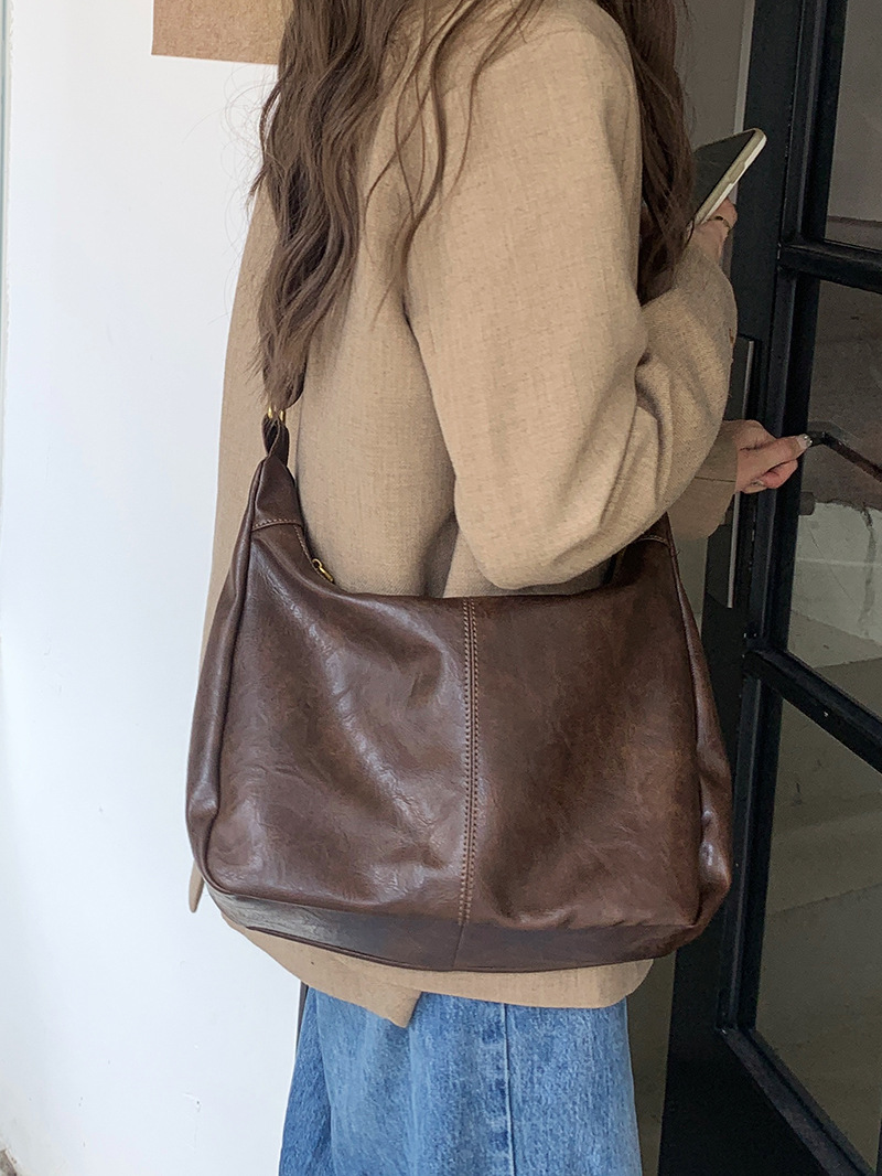 Tas Tote Vintage Maillard Musi - Women Bags 2026 Trends ulasan dan harga
