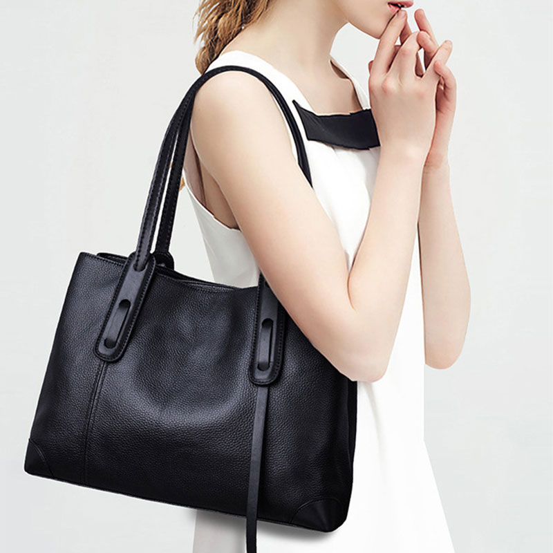 Tas Tote Kulit Asli Tas Bahu W - Women Bags On Sale ulasan dan harga